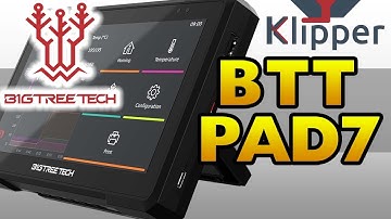 Big Tree Tech Klipper Pad7 Setup and Review