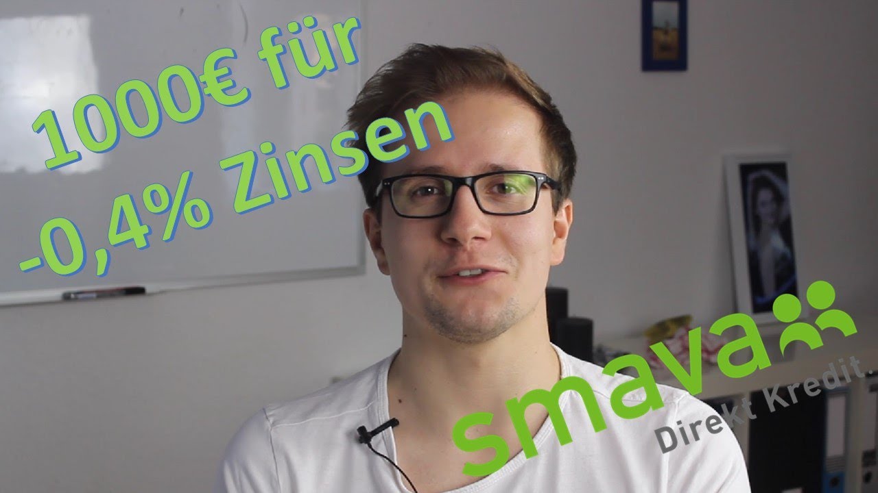 1000 Kredit Fur 0 4 Prozent Aufnehmen Negativzinsen Aktien Auf Pump Kaufen Youtube