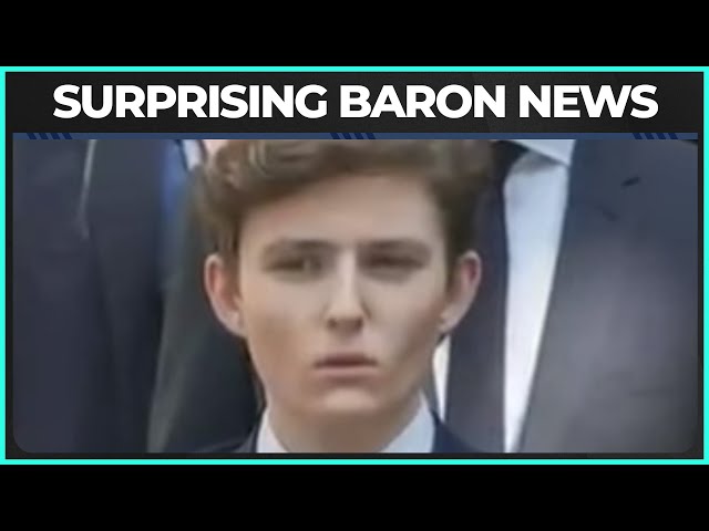 Barron Trump Makes Surprising Political News class=