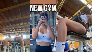 GOING TO A NEW GYM / Back &amp; Biceps Workout