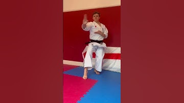 Shuto-uke(手刀受)Knife Hand Block🤚#karate #martialarts #blackbelt #practice #training #workout #foryou