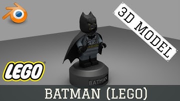 Lego Characters: Batman nº#11 - Render Preview