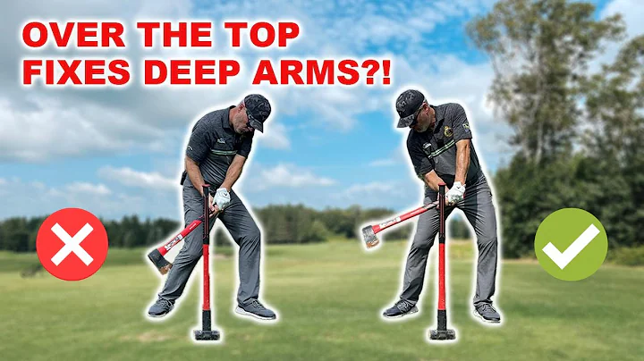 OVER THE TOP SWING FIX; Deep arms in the BACKSWING? | Wisdom in Golf | Golf WRX |