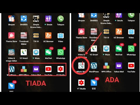 TUTORIAL Cara Menghilangkan Aplikasi Di Tampilan Layar Utama