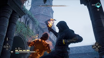 What a Maxed Out 1000 Hours Assassin Looks Like in AC Valhalla - AC Mirage Rayhan Master Outfit