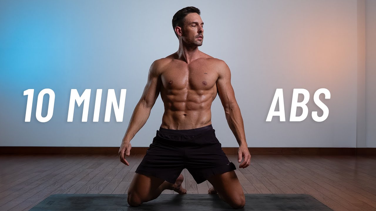 10 MIN INTENSE AB WORKOUT   Six Pack Abs At Home No Equipment