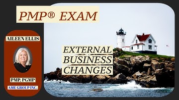 PMP Exam -External Business Changes Sample Questions with Aileen