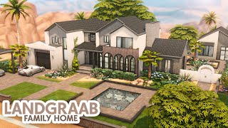 a new home for the landgraab family // the sims 4 speed build