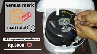 Cara memperbaiki magic com low carbo mati total semua merk