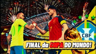 BRASIL x ESPANHA | FINAL DA COPA DO MUNDO 2026 (eFootball) - Emocionante!! 🔥