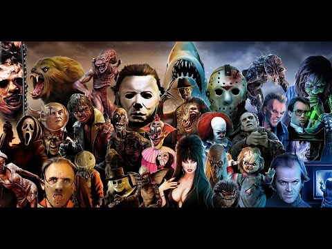 My Top 10 - Horror Movie Characters - YouTube