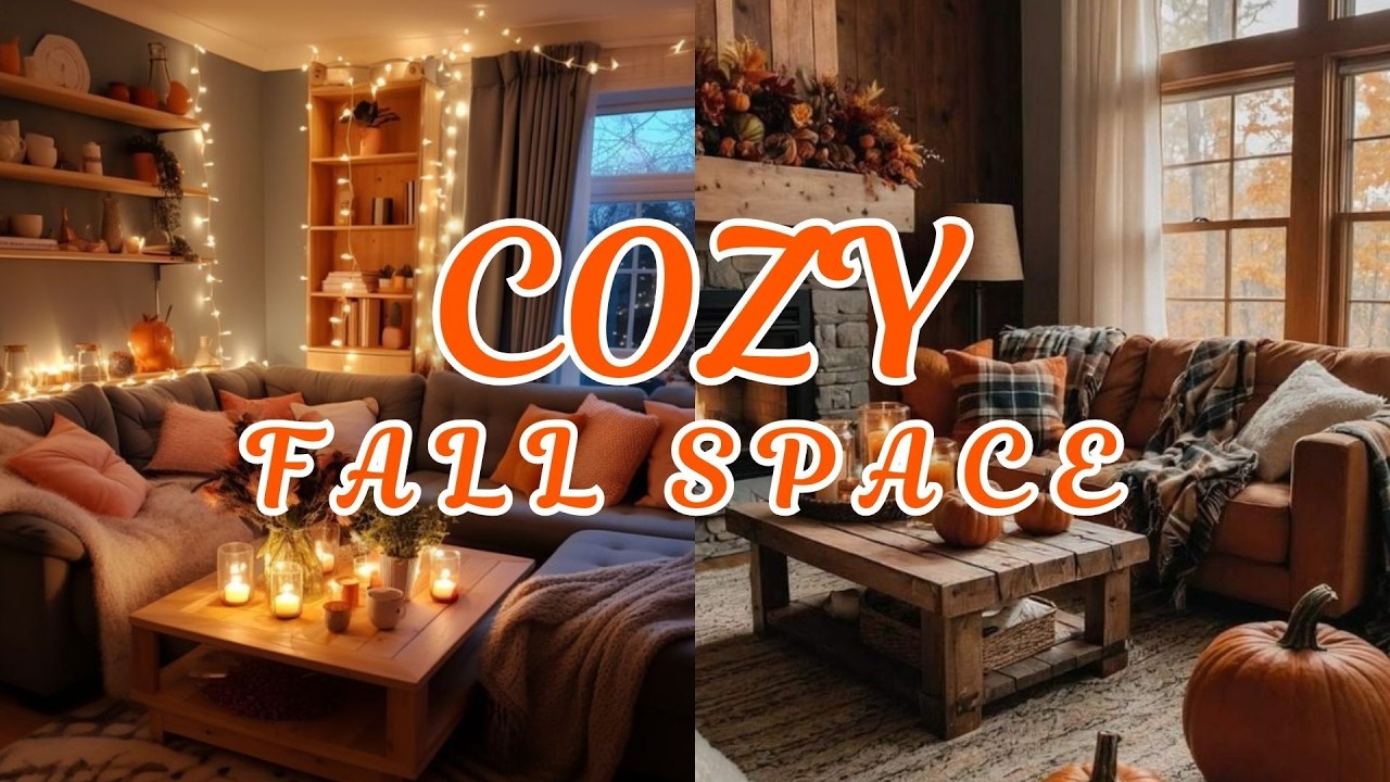 Create the Ultimate Cozy Fall Space 2024 | Fall Decorate Ideas 2024 ...