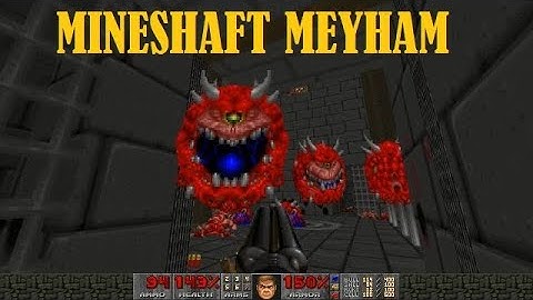 Clippy plays Doom 2: Monster jail mineshaft Elevator Mayhem - my own man - UV MAX & Commentary
