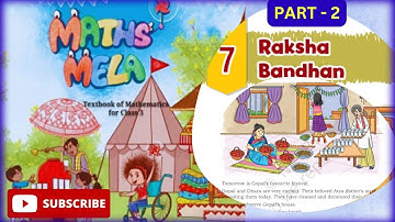 Raksha Bandhan|| Chapter-7 || PART-2 ||MATHSMELA ||Class-3|| #ncertclass3  #mathsncert
