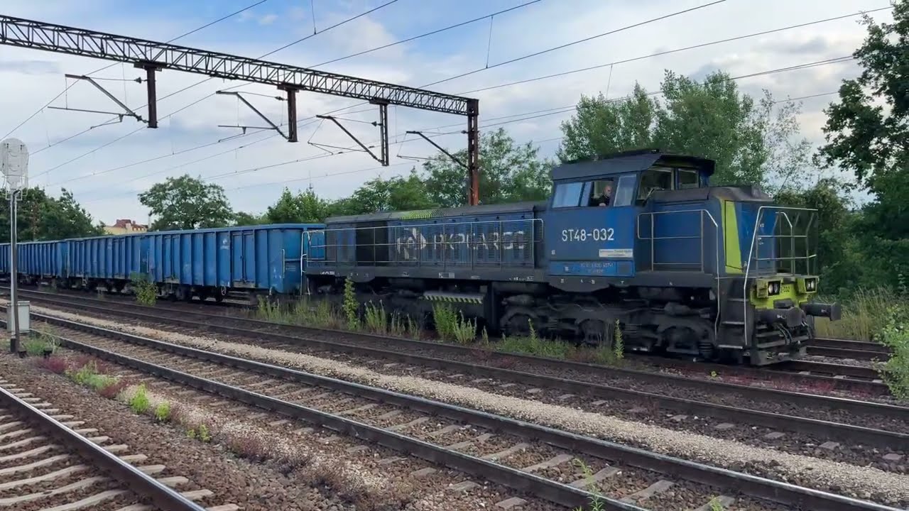 ST48-032 PKP CARGO w kierunku Głogówka 07.2025 Kędzierzyn-Koźle