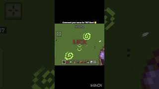 Subscribers TNT BLAST 🤯 #minecraft #shorts #viral