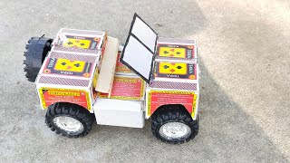 How to make a matchbox car at home diy Ritik technical🚙🚙