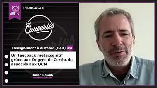 Enseignement À Distance - Un Feedback Métacognitif Grâce Aux Degrés De Certitude Associés Aux Qcm