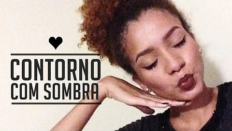 Tem como usar sombra como contorno?