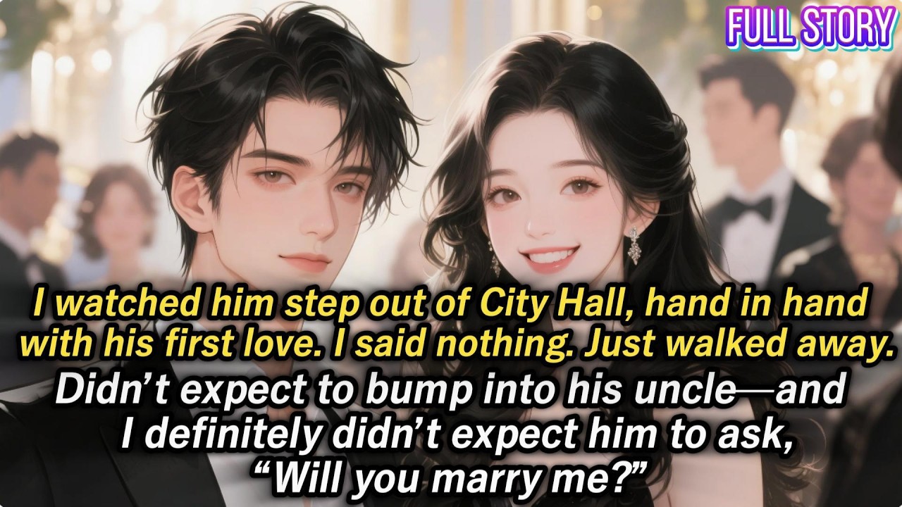 I watched him step out of City Hall,hand in hand with his first love.I said nothing.Just walked away