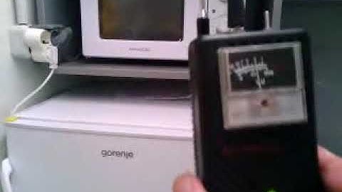 Microwave Oven RF Detection