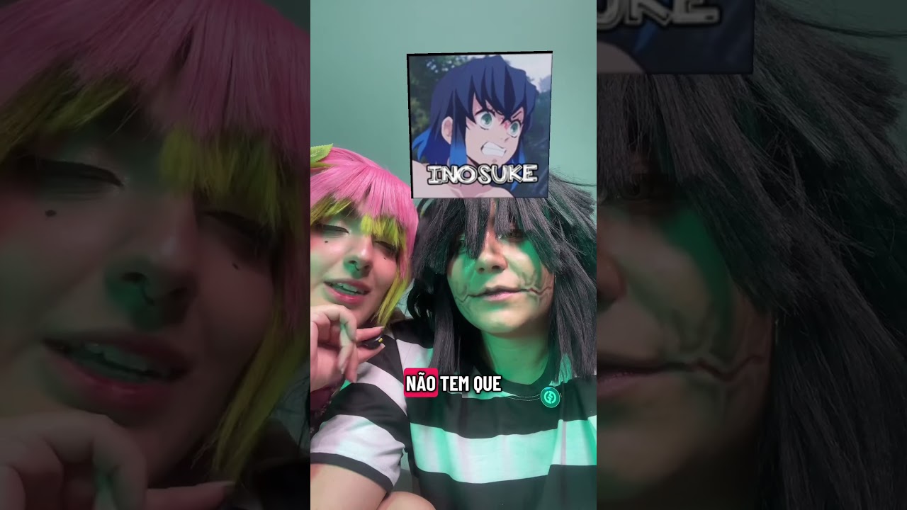 QUEM O OBANAI VAI BEIJAR, SAIR E CHUTAR? #cosplay #demonslayer #kimetsunoyaiba @Nandalorenzine