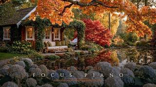 Cozy Autumn Piano Music - Soft Cottagecore Melodies for Reading, Stress Relief and Calm screenshot 4