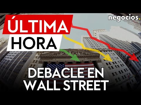 &Uacute;LTIMA HORA: Debacle en Wall Street: los inversores temen que los aranceles de Trump afecten a EEUU