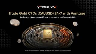 Trade Gold 24/7 with Vantage Markets | Gold CFDs Anytime, Even on Weekends