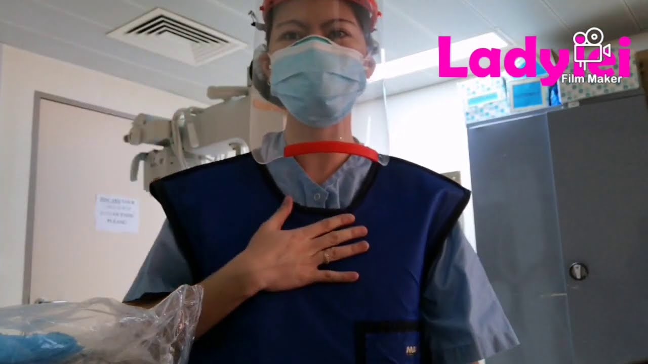 How to wear PPE before doing Portable Xray in Covidward YouTube