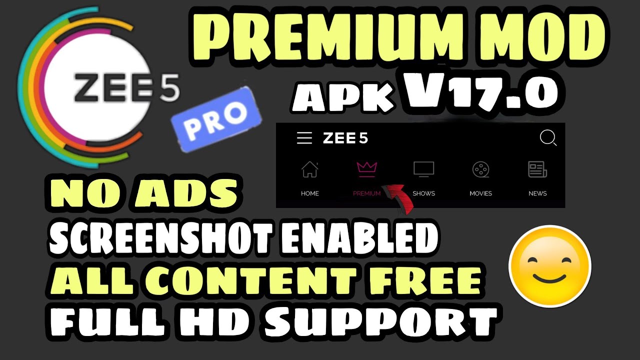 ZEE5 PREMIUM MOD APK Latest Movies,Originals Zee5 Mod v17.0 Latest