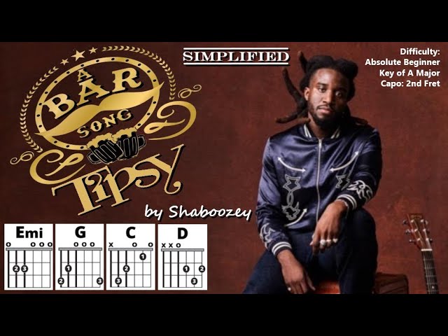 Tonton How to Play "A BAR SONG TIPSY" by Shaboozey (Capo 2) | Absolute Beginner Guitar Play-Along + Lyrics di YouTube Tonton How to Play "A BAR SONG TIPSY" by Shaboozey (Capo 2) | Absolute Beginner Guitar Play-Along + Lyrics di YouTube