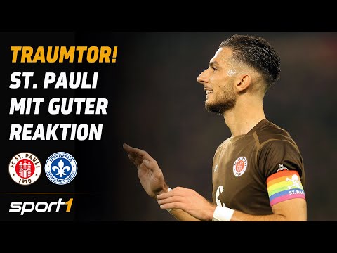 St. Pauli - SV Darmstadt | 2. Bundesliga Tore und Highlights 14. Spieltag | SPORT1