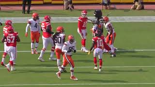 2021 Wk 1 Chiefs vs Browns all 22 coaches film thriller