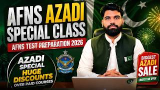 AFNS TEST PREPARATION AZADI SPECIAL CLASS 2026 | EduSmart