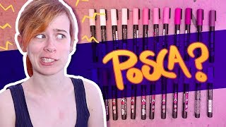Sceptical Artist Tries POSCA PENS FOR THE FIRST TIME!!