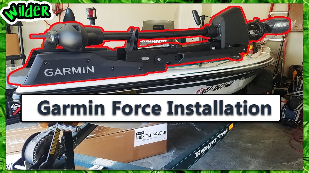 Garmin Force Trolling Motor Installation