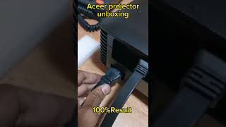 projector unboxing | 100%Result #acer#projectorscreen#unboxing