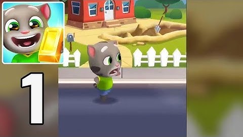 Talking Tom Gold Run - Walkthrough Gameplay - Part 1 - Tom