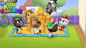 My Talking Tom Friends Virtual Pets Simulator Update - Gameplay Walkthrough Part 10 (IOS,ANDROID)