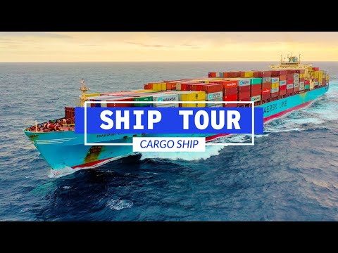 Touring A Modern Day Cargo Ship Life At Sea