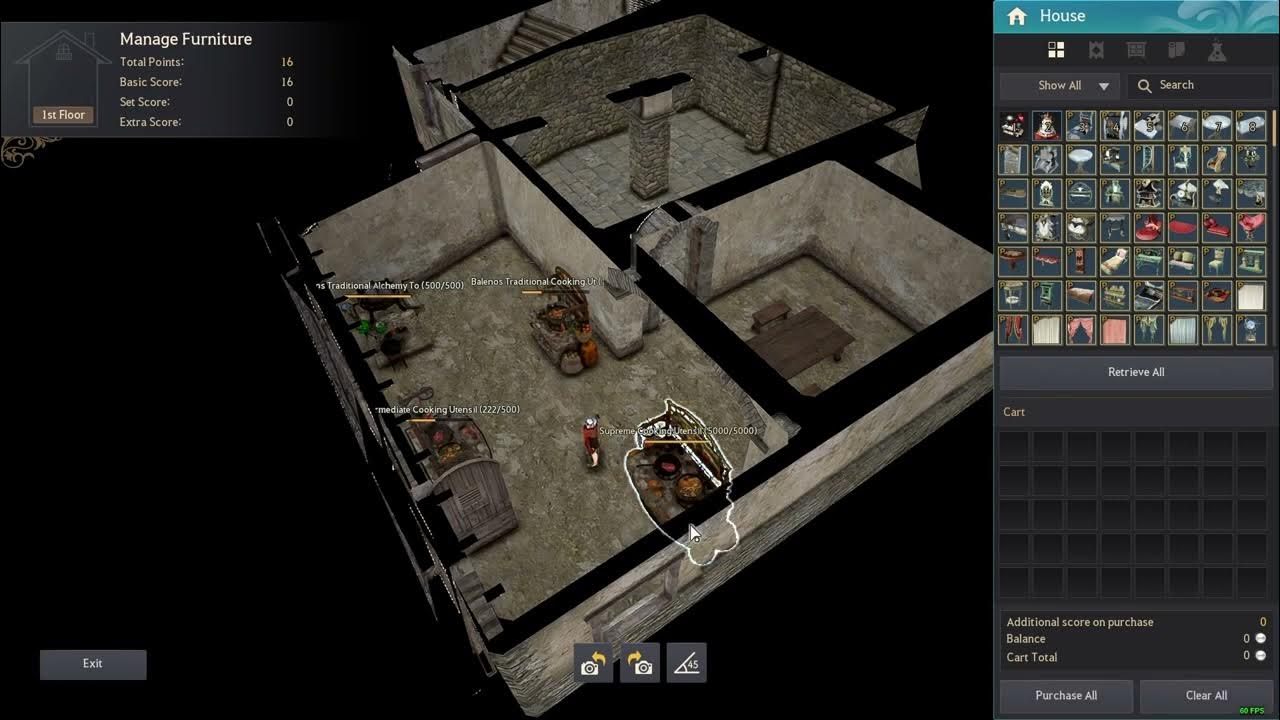 BDO│How to Position / Rotate / Move Your Furniture in your House