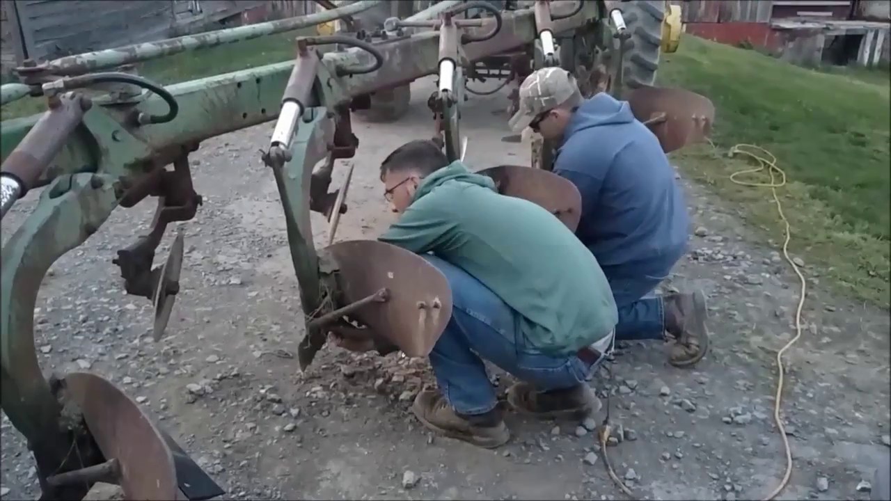 Changing Plow Shears - YouTube