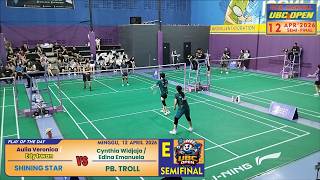 UBC OPEN 2026 SEASON 2 CLASS E SEMIFINAL AULIA   EDY IRWAN (SHINING STAR) VS CYNTHIA   EDINA (TROLL)