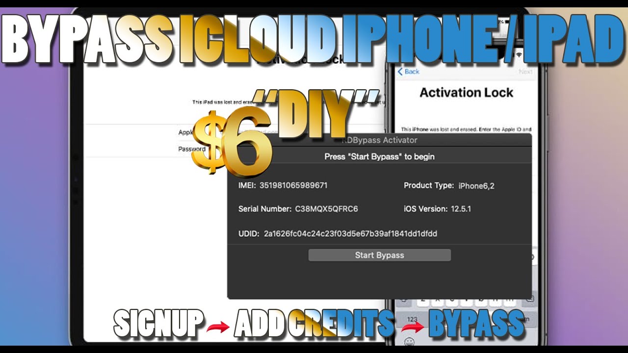 ICLOUD Bypass Tool. Ucretsiz Bypass ICLOUD.