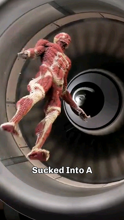 What Would Happen If You Get Sucked Into a Jet Engine? 😨
