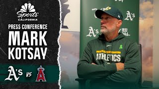Mark Kotsay praises Jeff McNeil's ‘battle' after huge home run in Athletics' win | NBC Sports CA