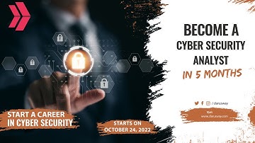 Become A Cybersecurity Analyst In 5 Months | Cybersecurity Training