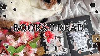 HUGE reading journal update ✮ everything I've read lately