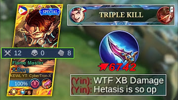 THIS NEW X.BORG PURE DAMAGE BUILD IS BROKEN!! (MUST TRY!) | MLBB